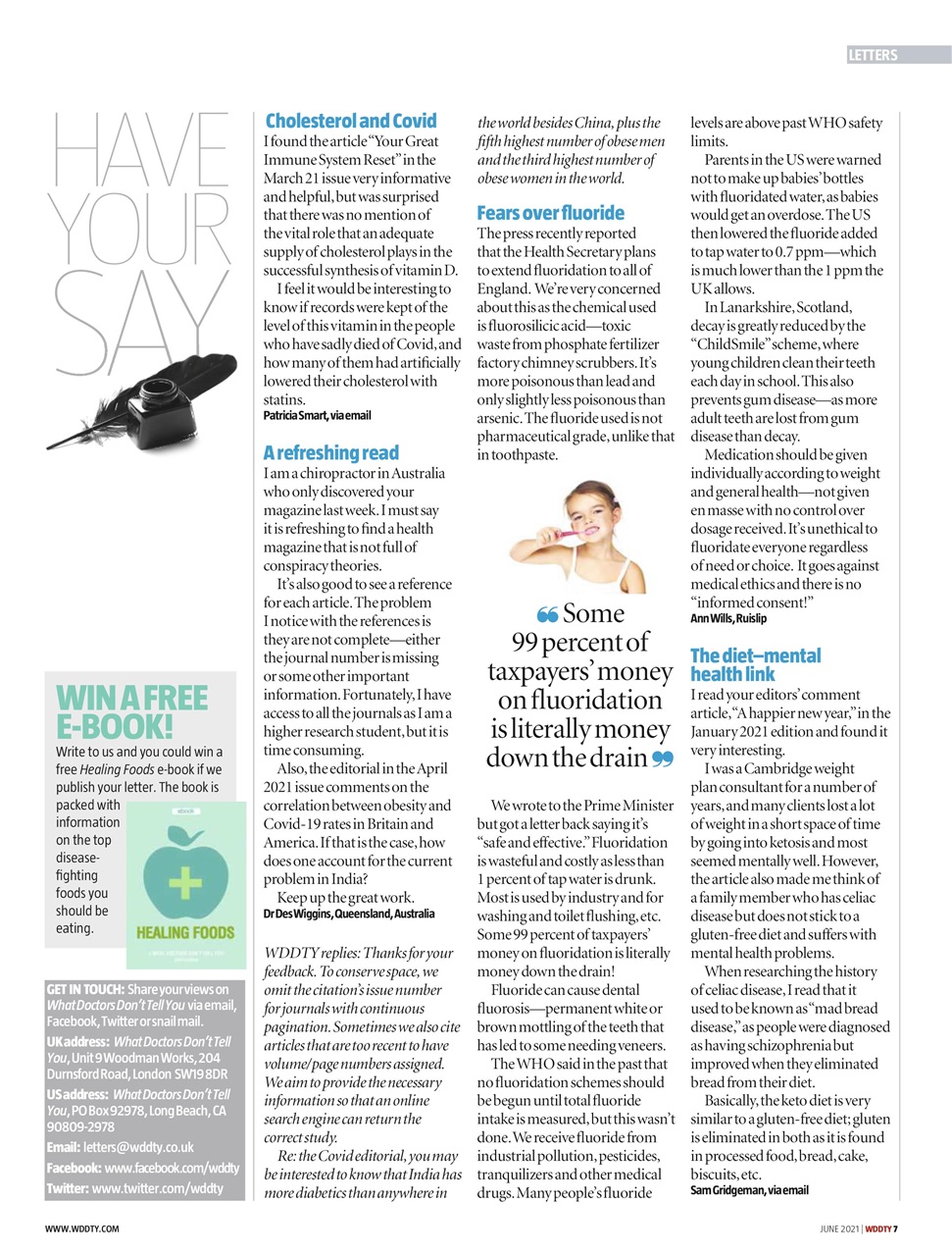 What Doctors Don't Tell You Preview Pages