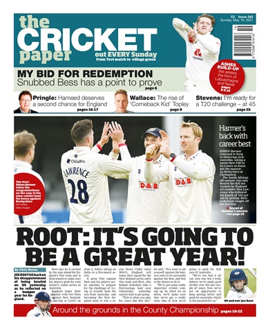 The Cricket Paper issue 16th May 2021