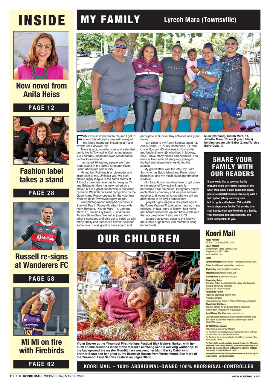 Koori Mail Preview Pages