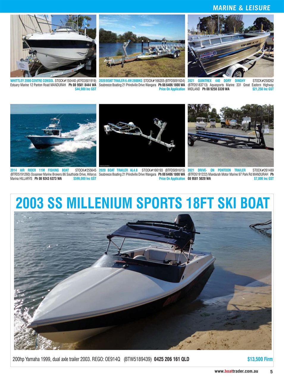 Boat Trader Australia Preview Pages