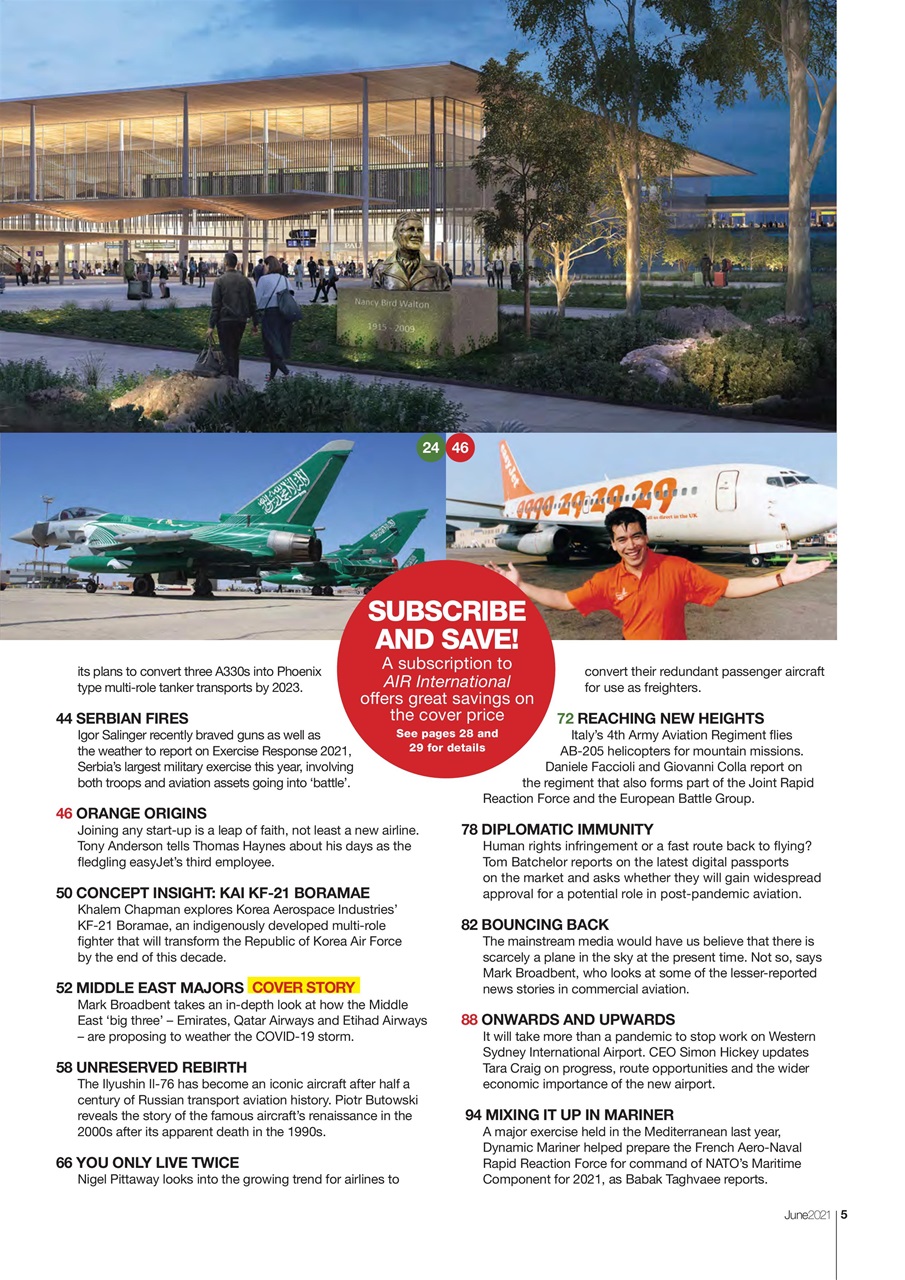 AIR International Preview Pages