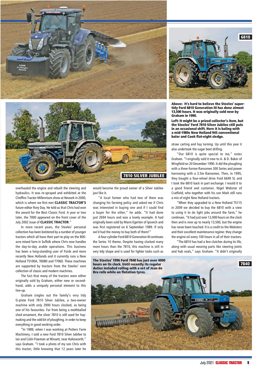 Classic Tractor Preview Pages