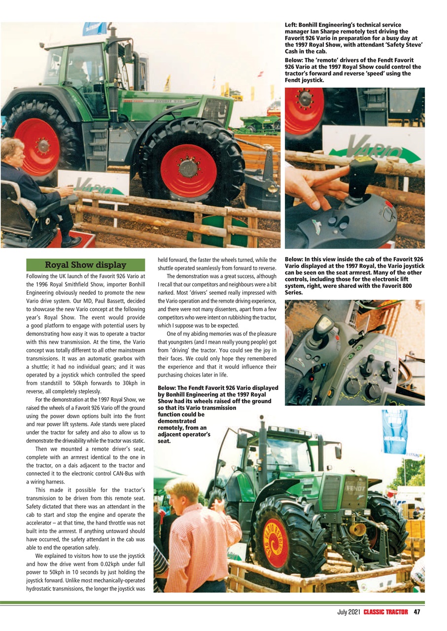 Classic Tractor Preview Pages