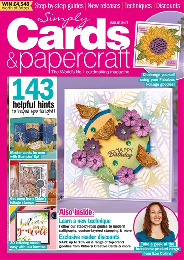 Simply Cards & Papercraft issue 
