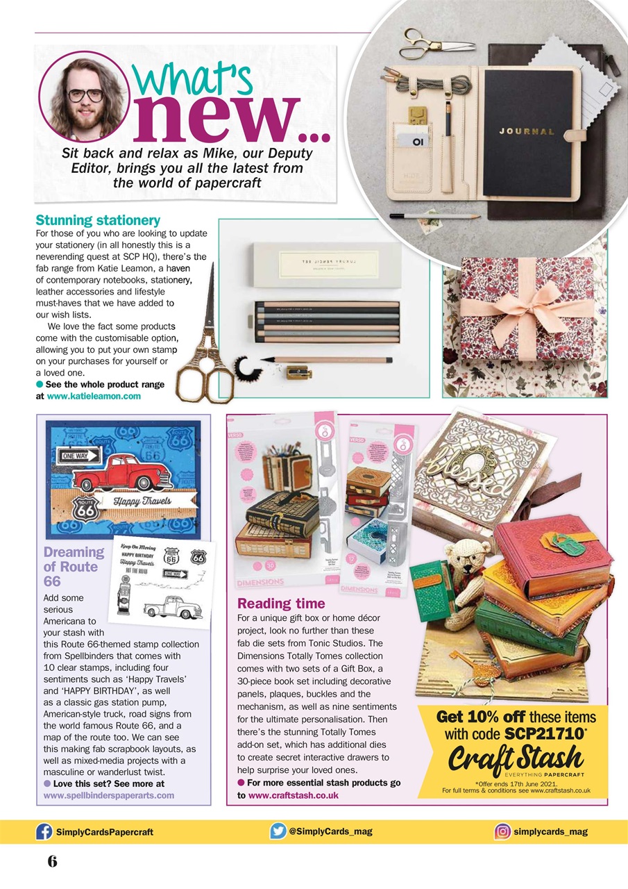 Simply Cards & Papercraft Preview Pages