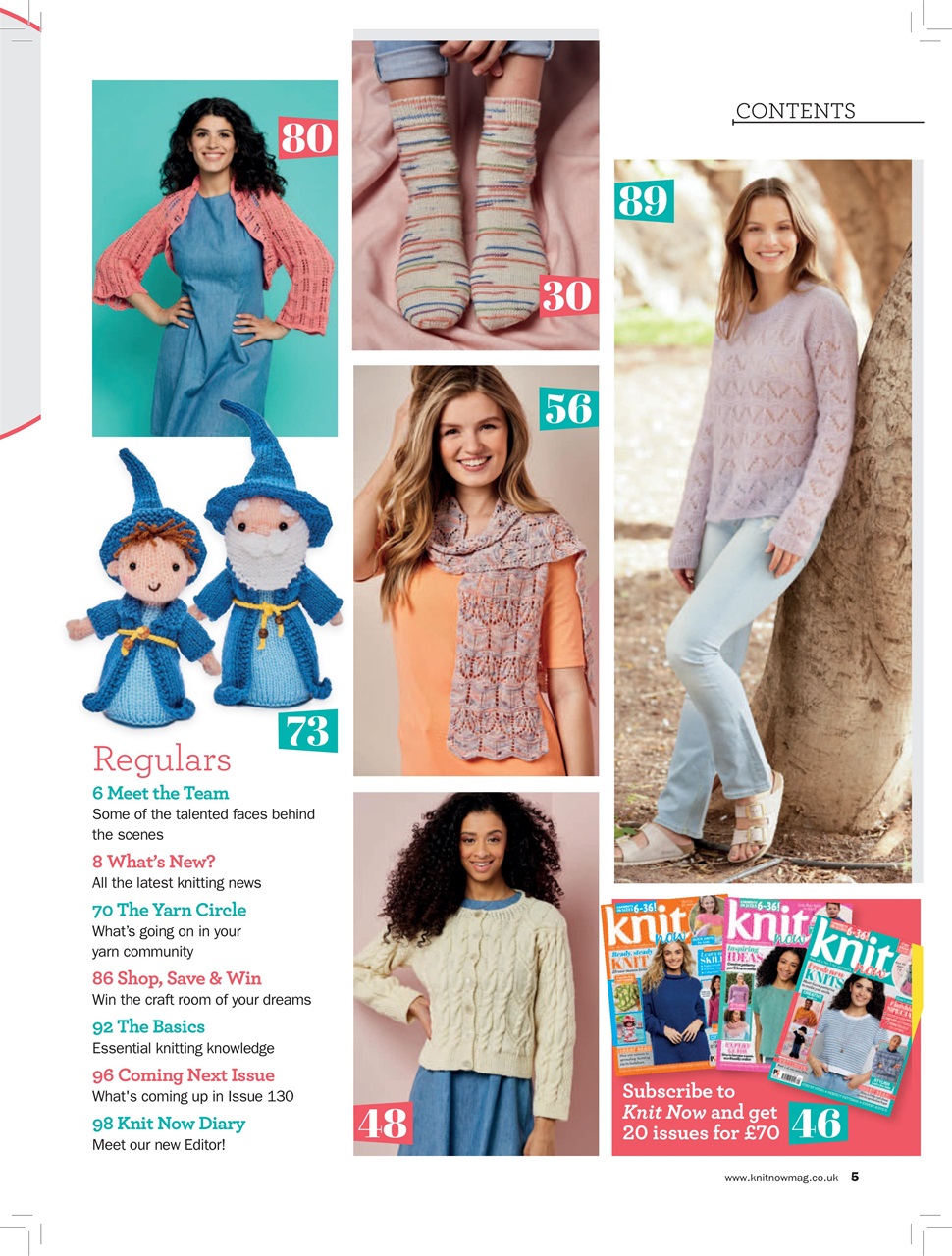 Knit Now Preview Pages