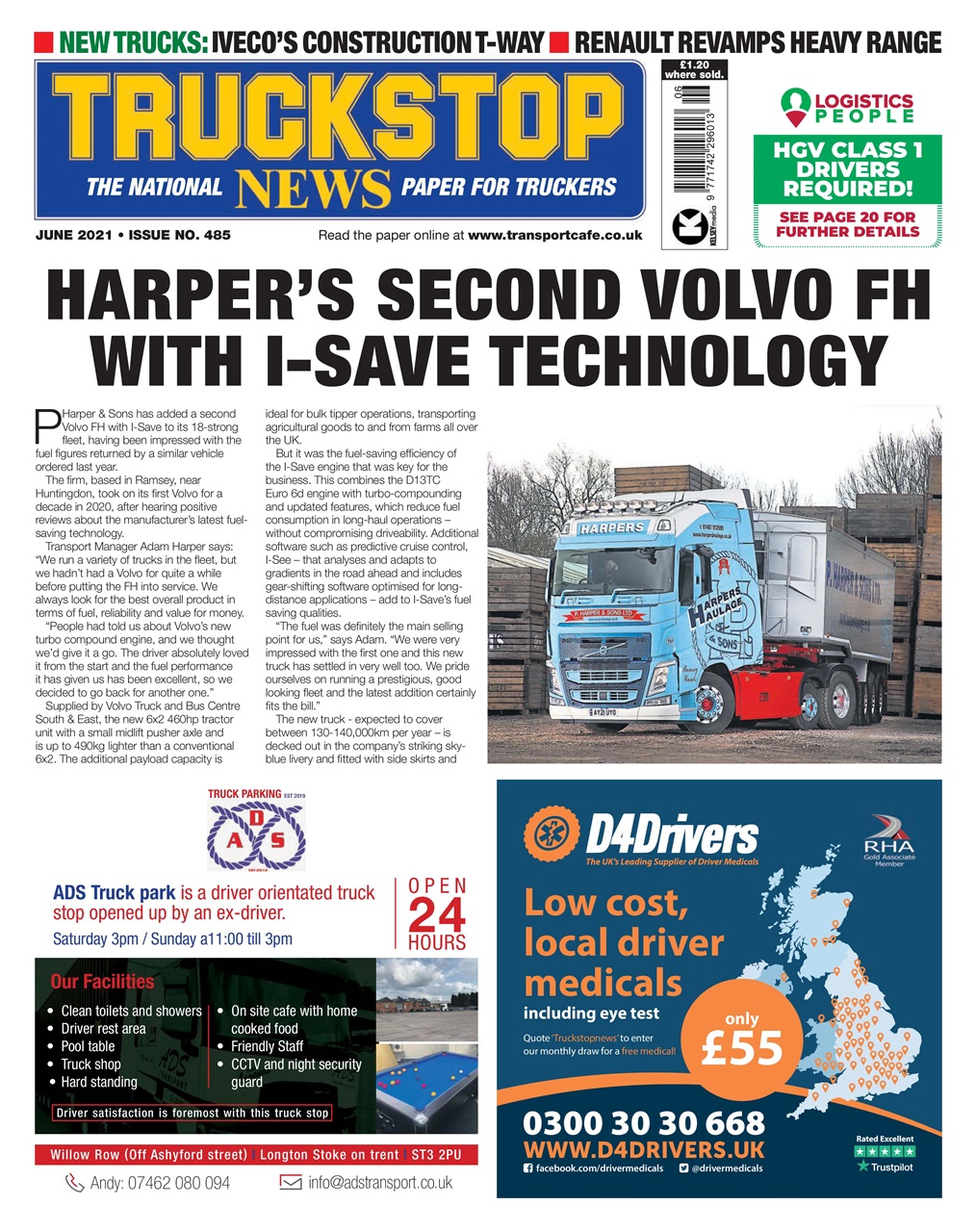 Truckstop News Preview Pages