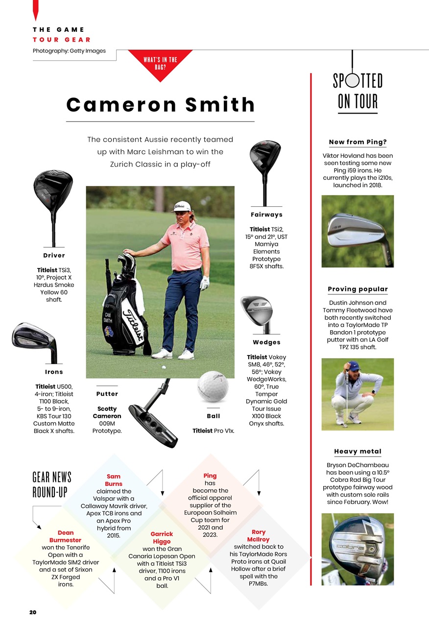 Golf Monthly Preview Pages