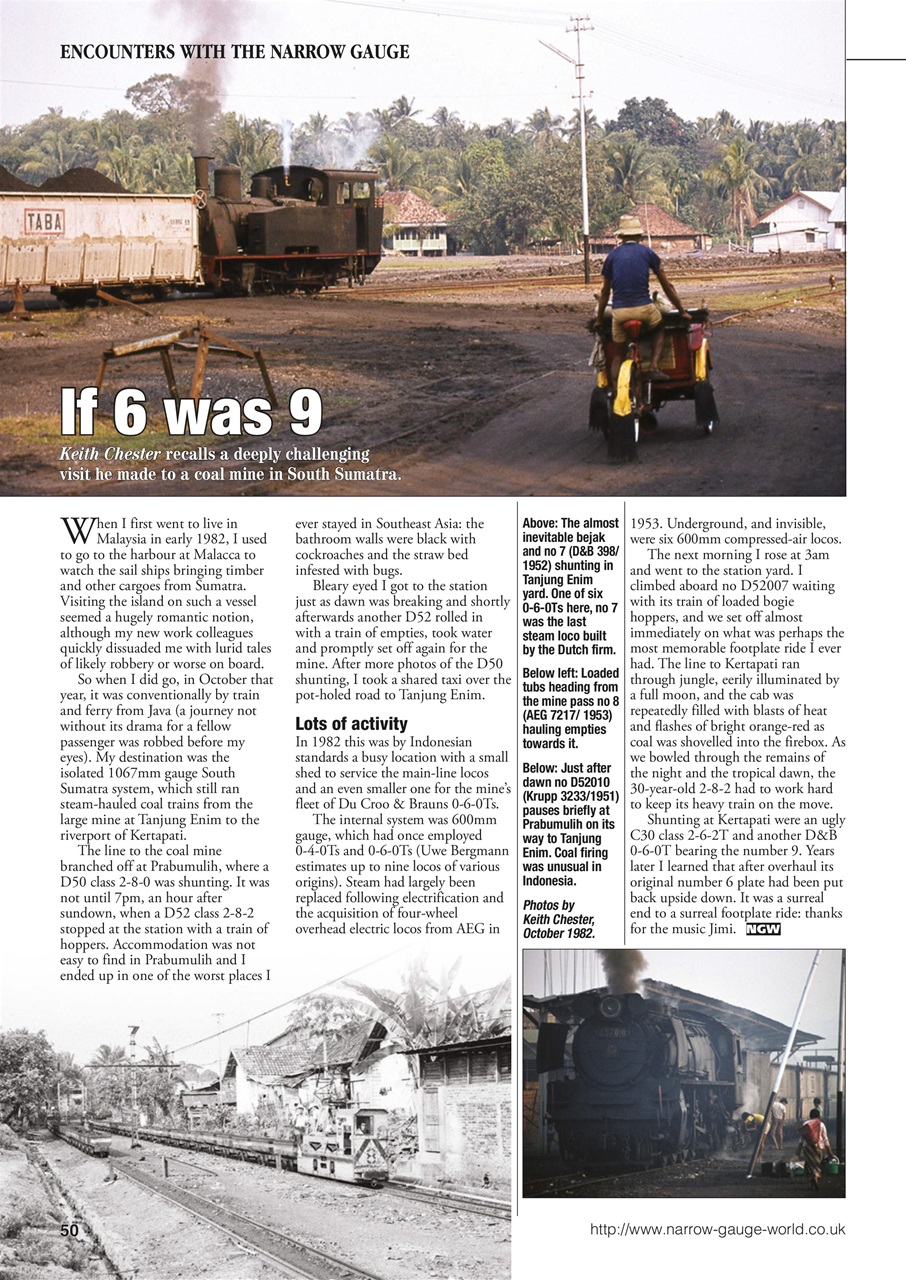 Narrow Gauge World Preview Pages