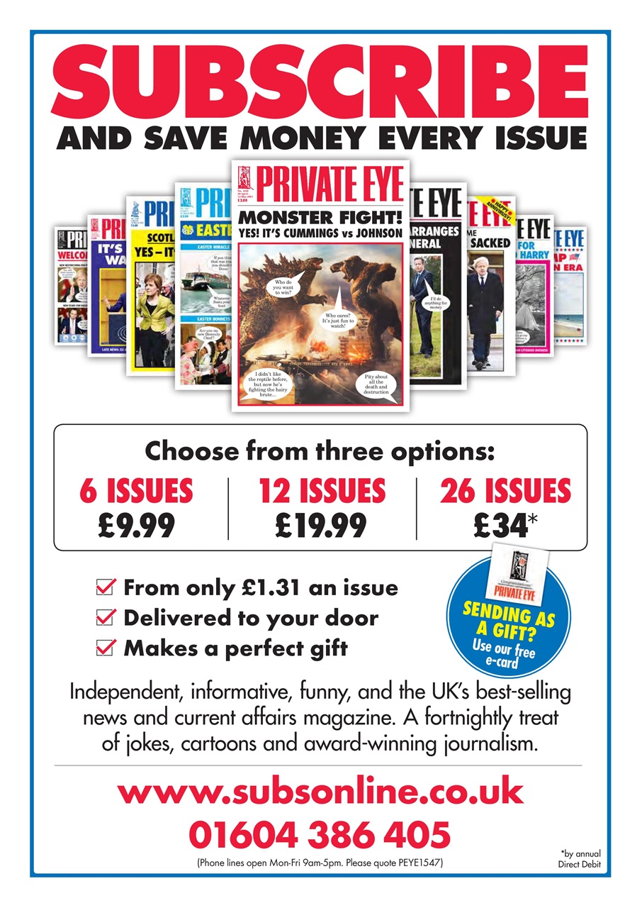 Private Eye Preview Pages