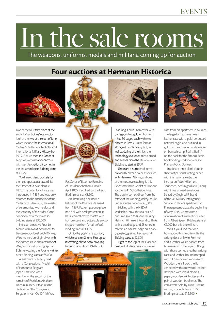 The Armourer Preview Pages