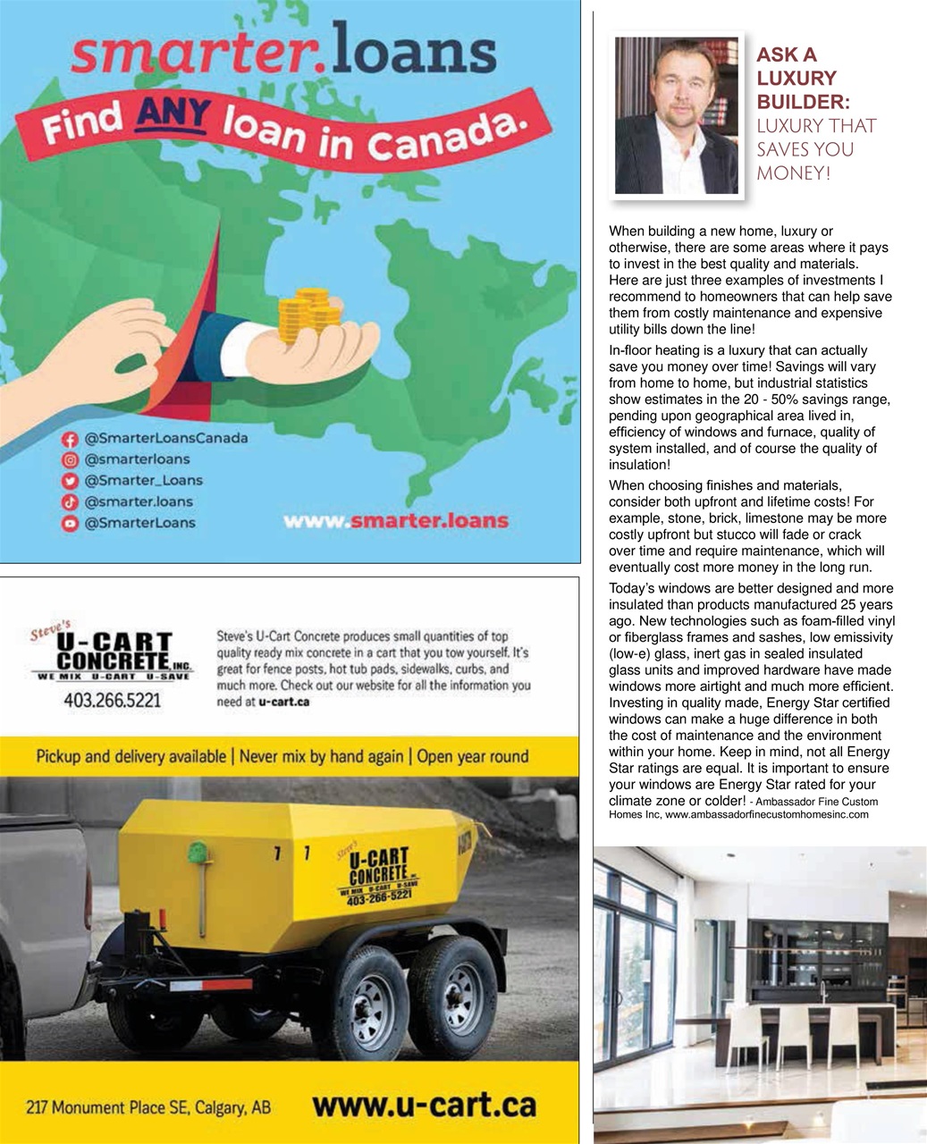 Canadian Home Trends Preview Pages