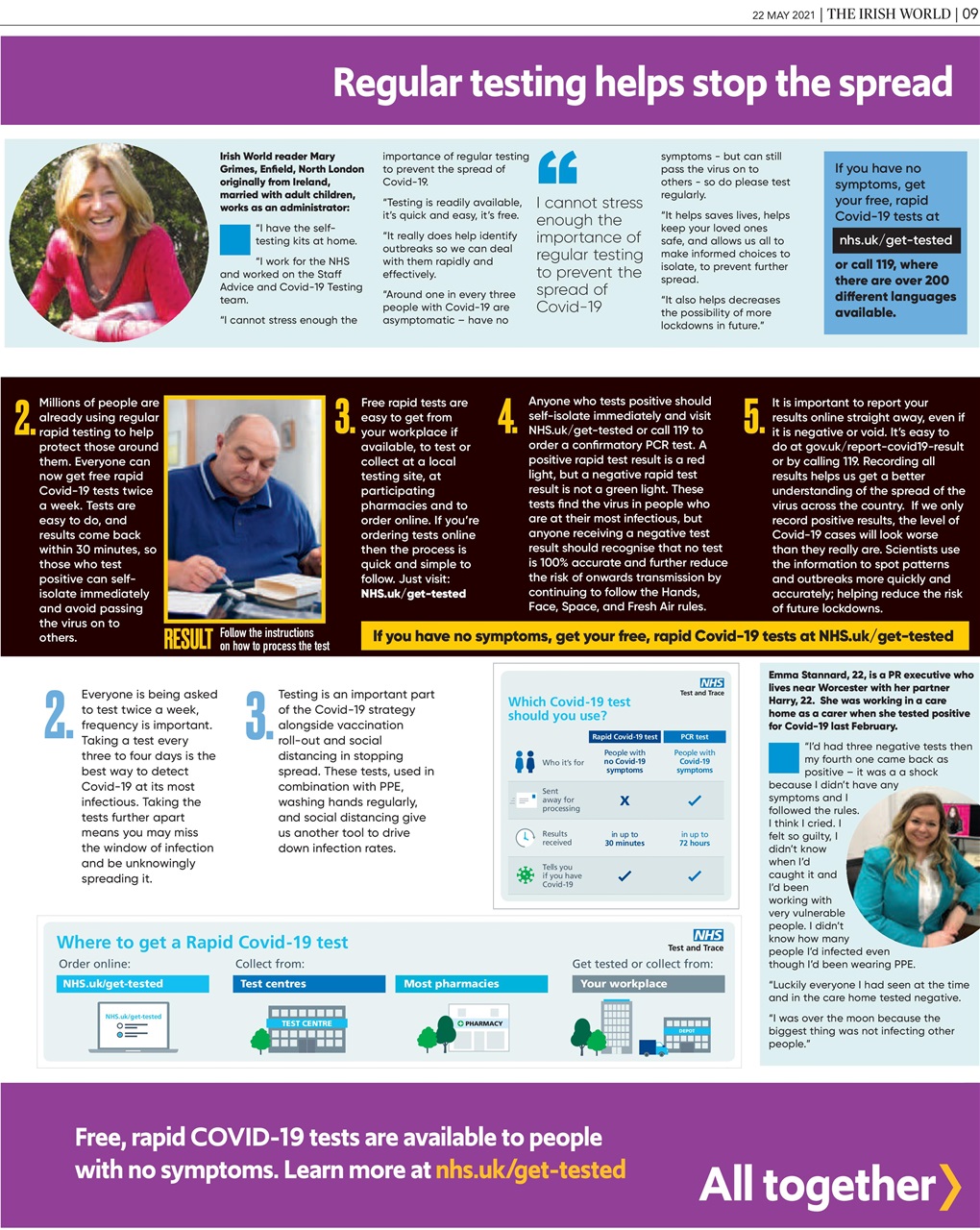 Irish World Preview Pages