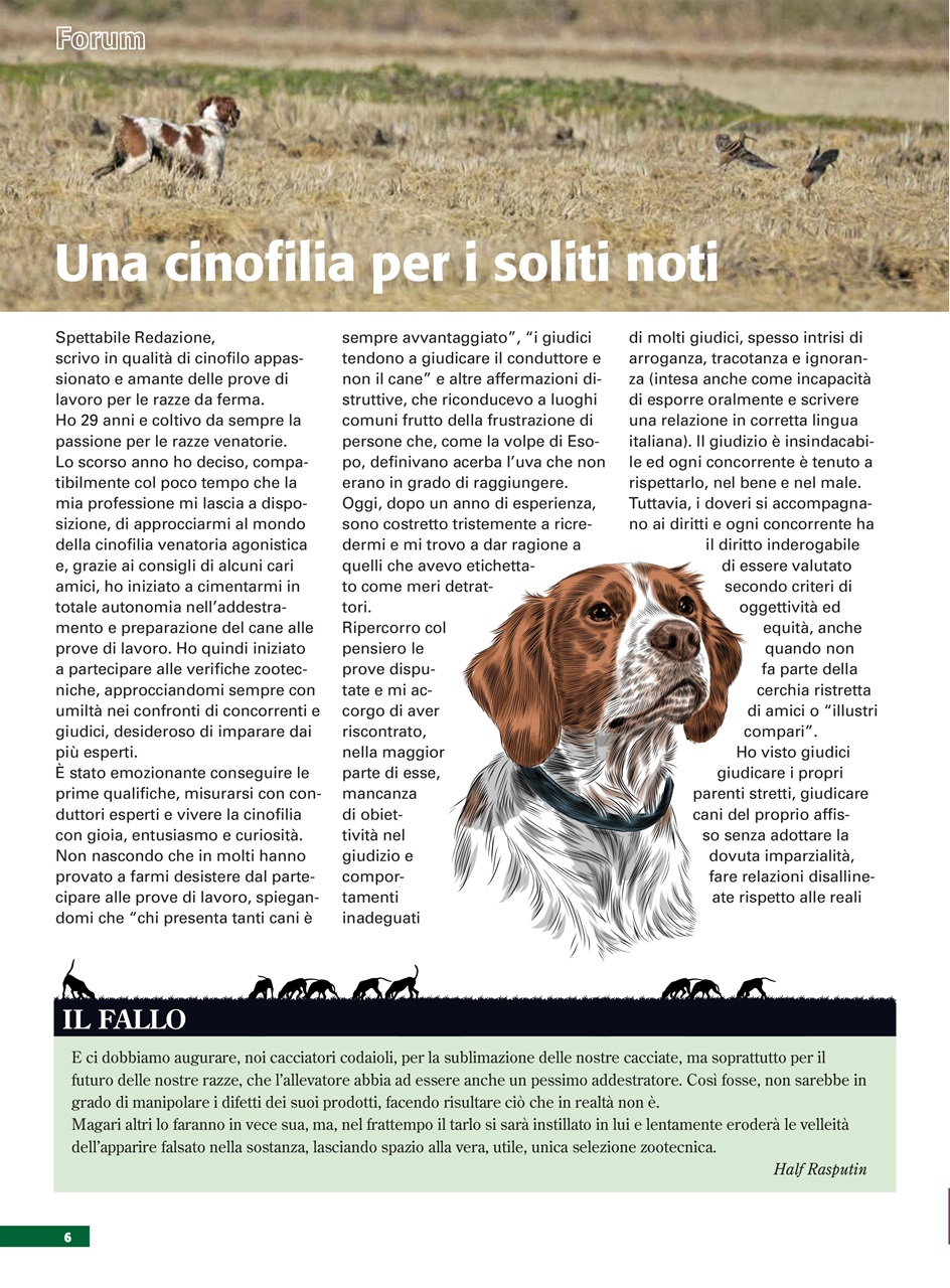 La Gazzetta Della Cinofilia Venatoria Preview Pages