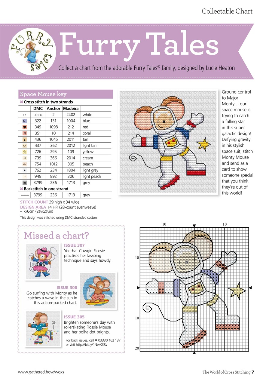 The World of Cross Stitching Preview Pages