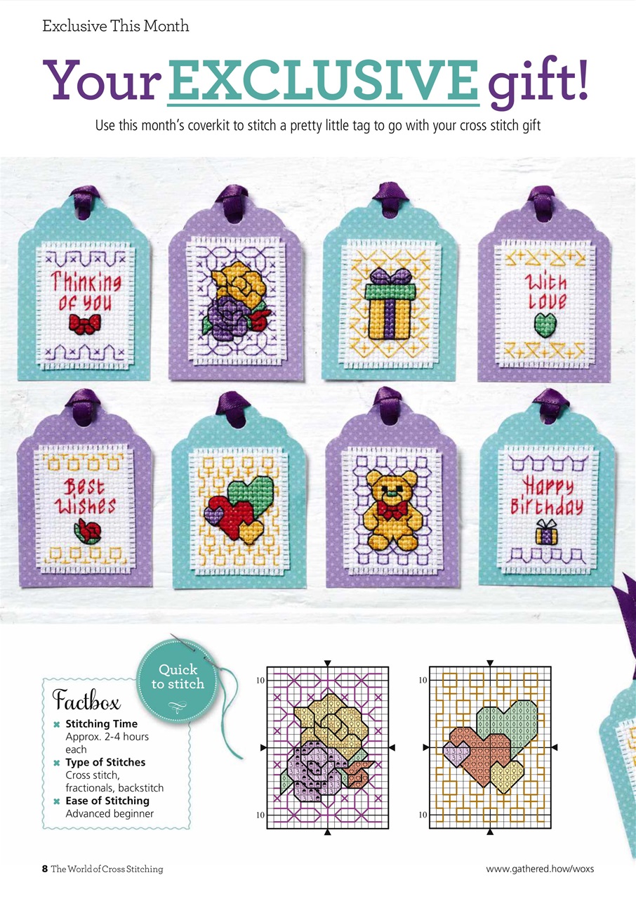 The World of Cross Stitching Preview Pages