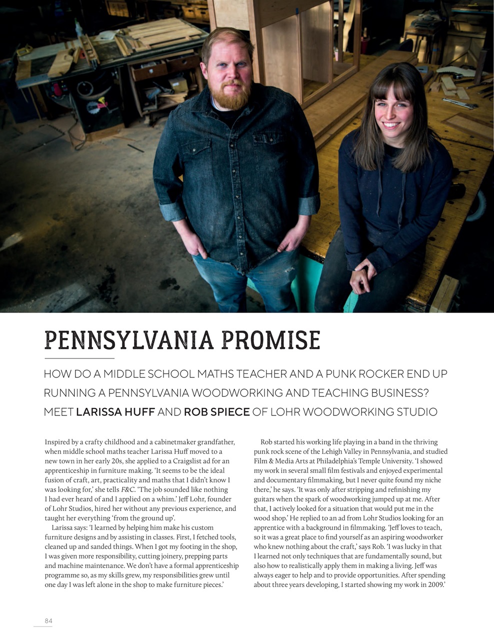 Furniture & Cabinetmaking Preview Pages