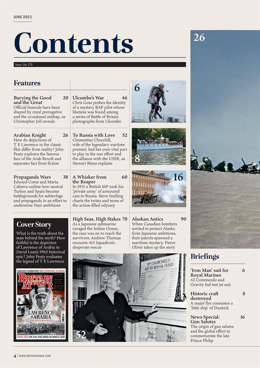 Britain at War Magazine Preview Pages