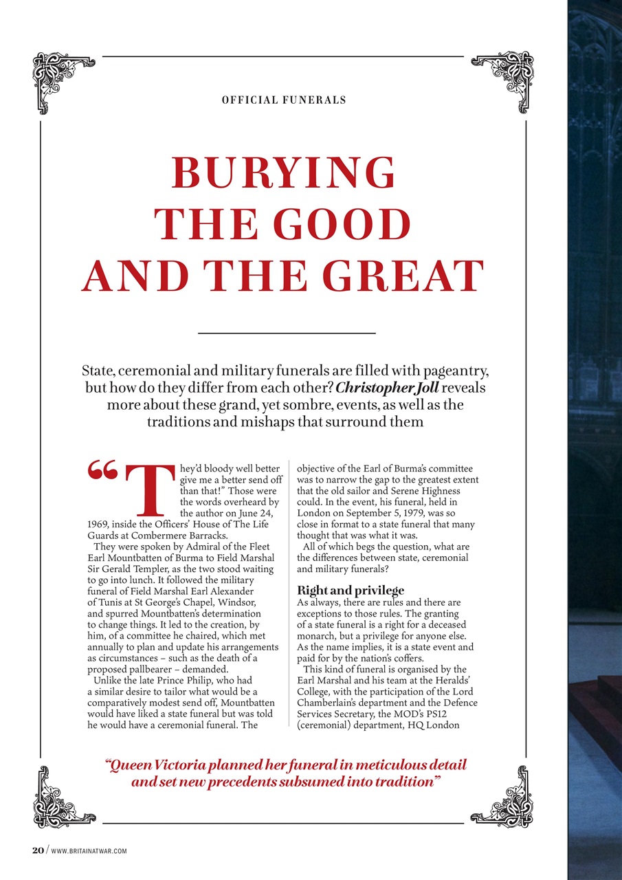 Britain at War Magazine Preview Pages