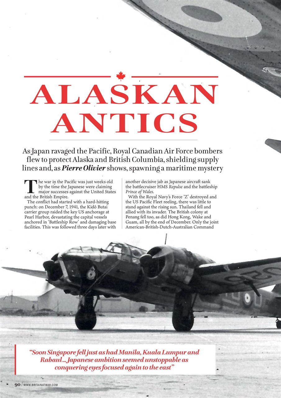 Britain at War Magazine Preview Pages