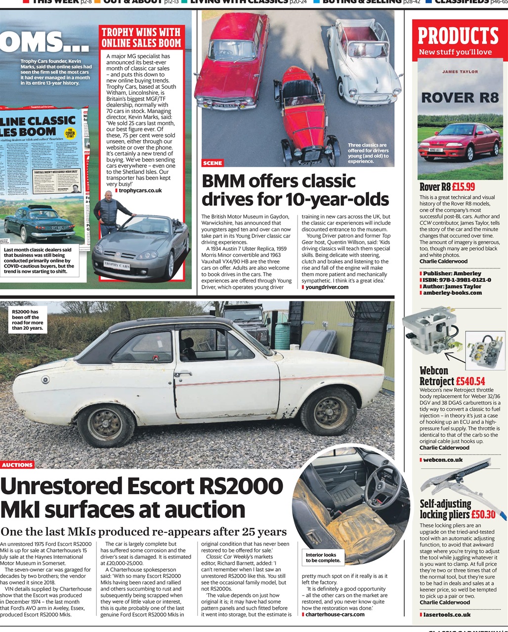 Classic Car Weekly Preview Pages