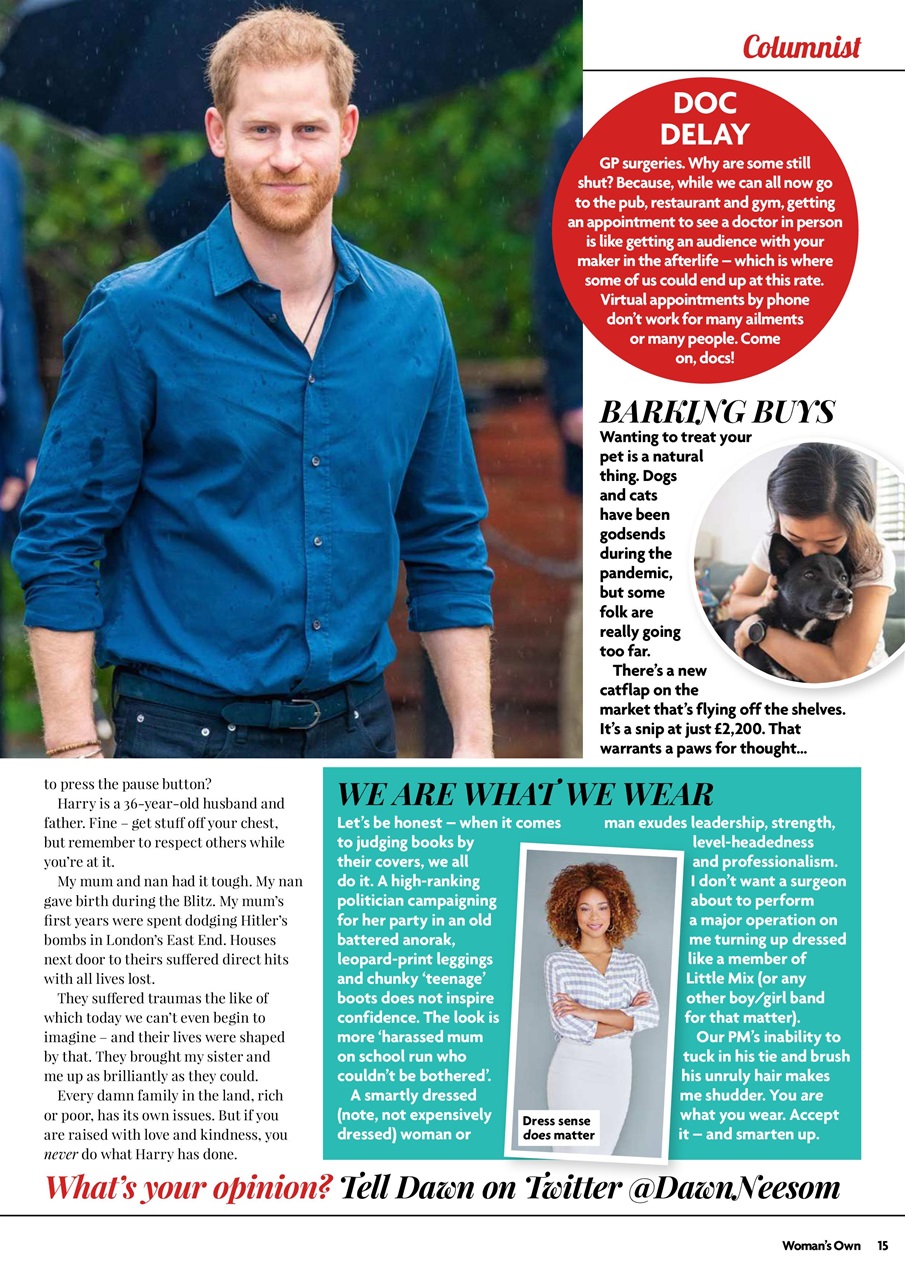 Woman's Own Preview Pages