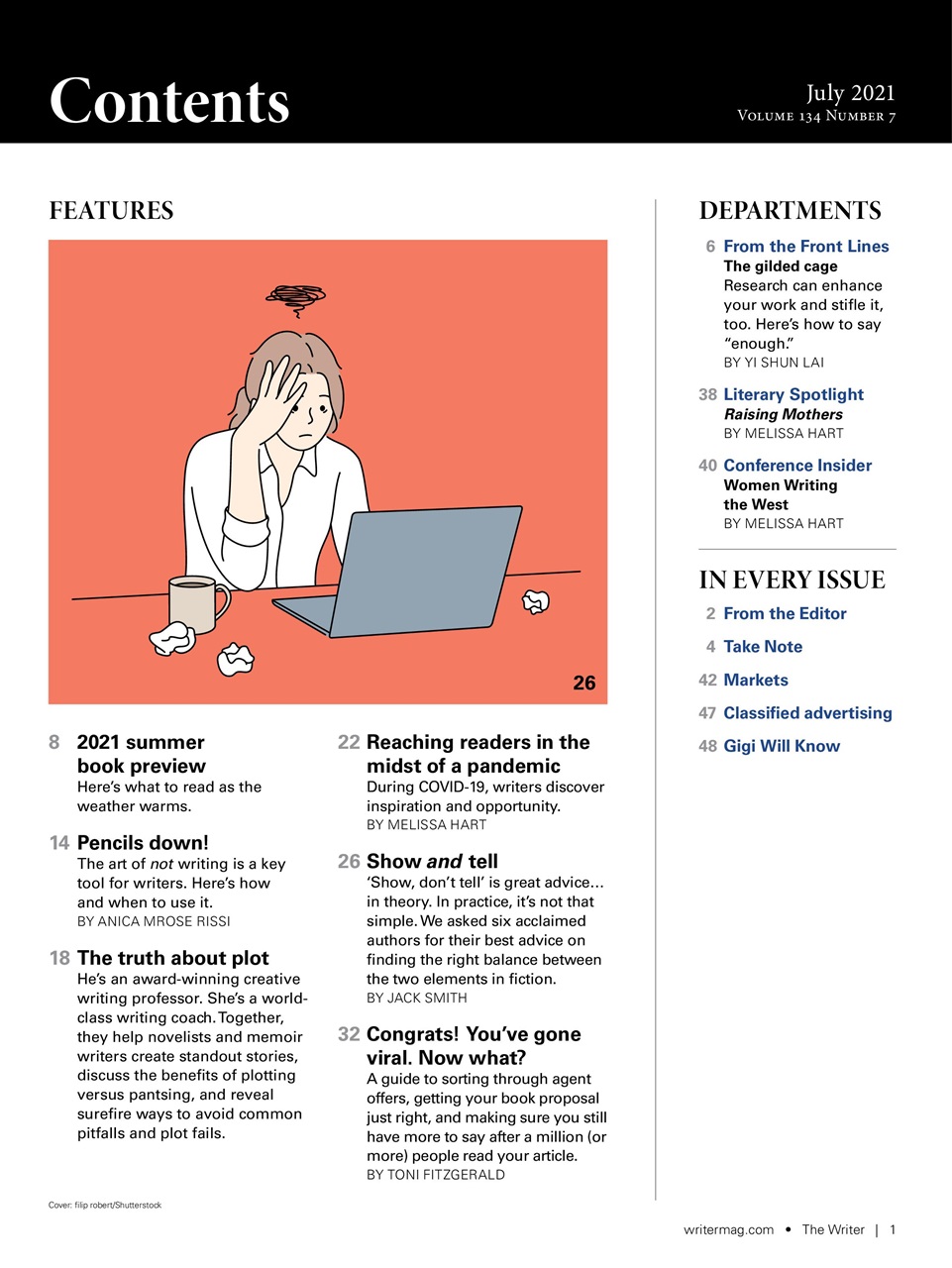 The Writer Preview Pages