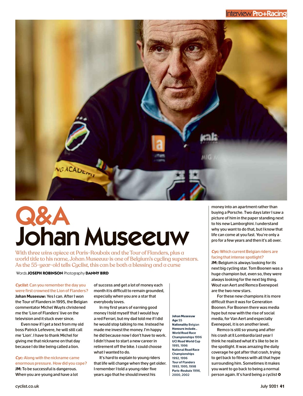 Cyclist Preview Pages