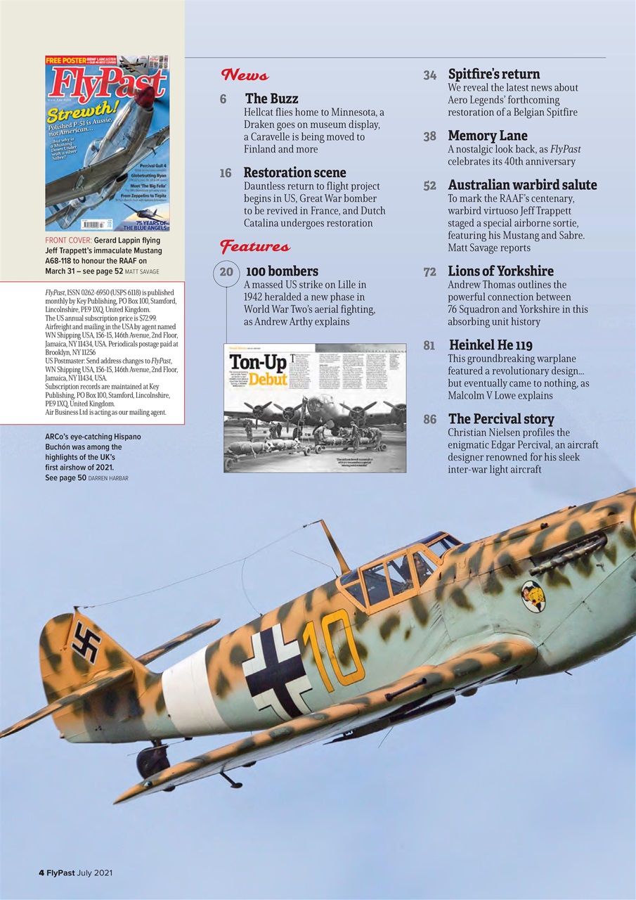 FlyPast Preview Pages