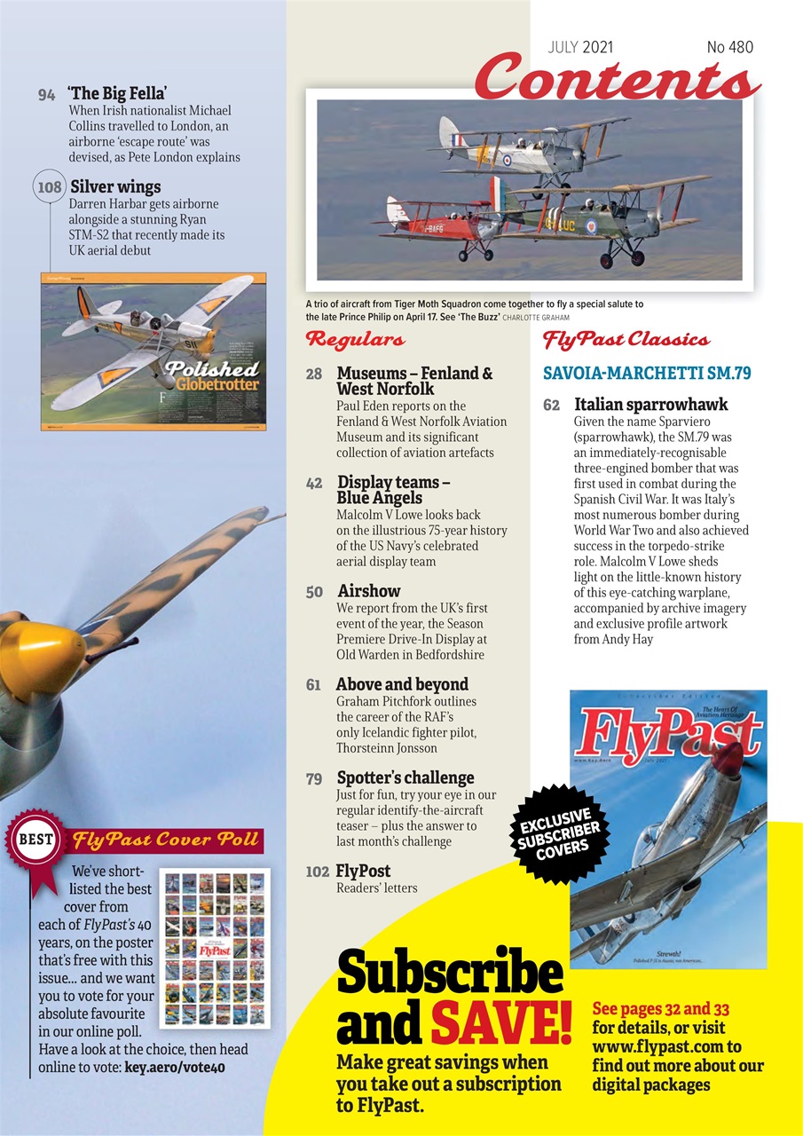 FlyPast Preview Pages