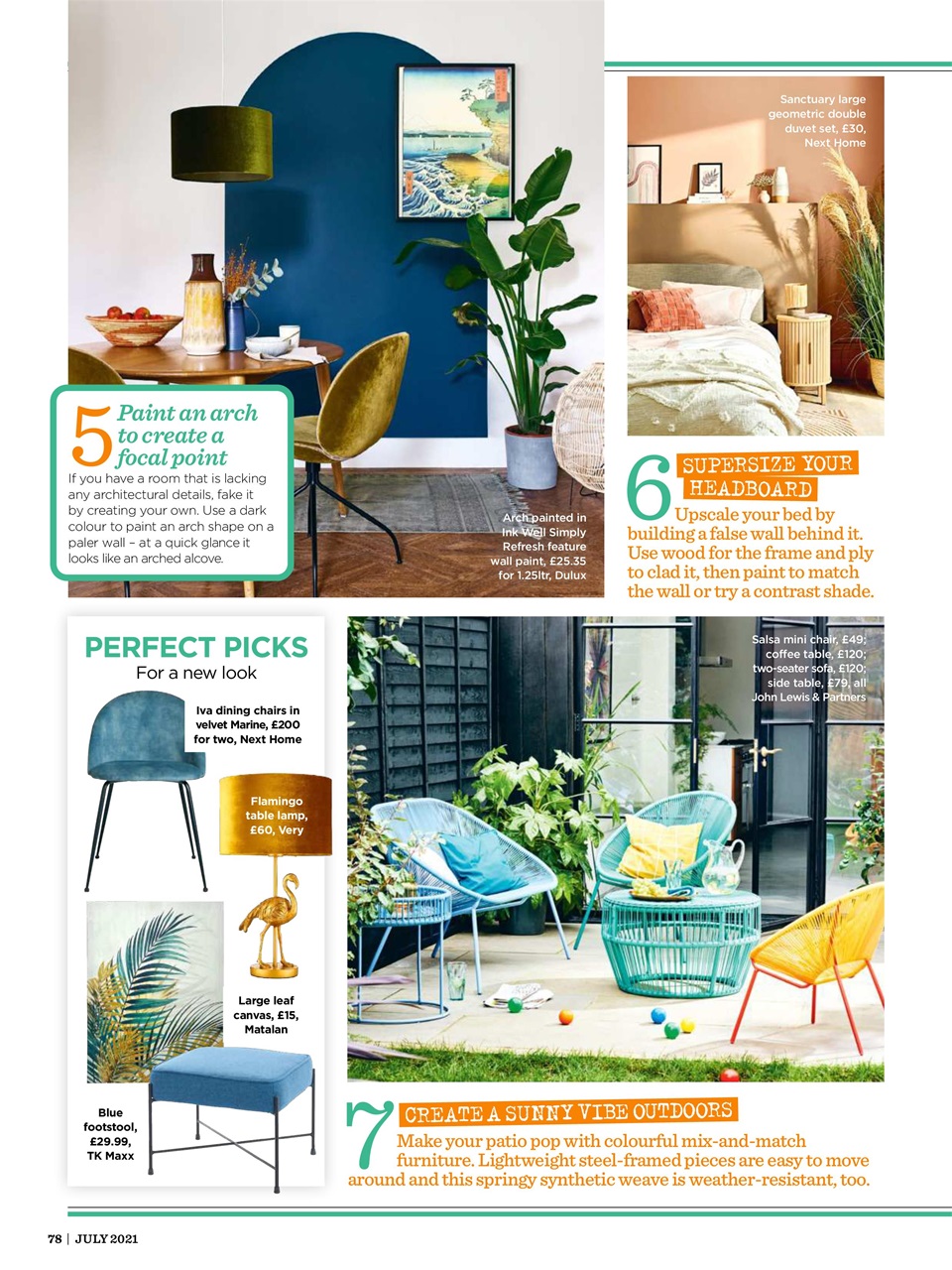 Style at Home Preview Pages