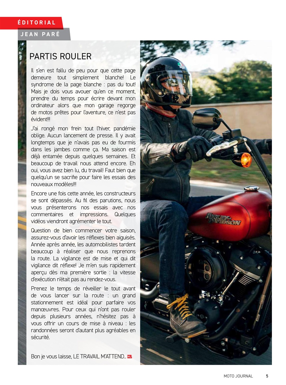 Moto Journal Preview Pages