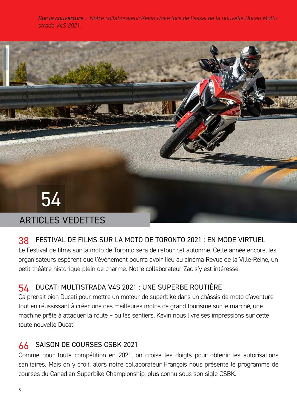 Moto Journal Preview Pages