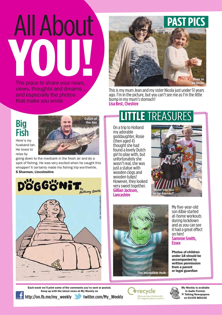 My Weekly Preview Pages