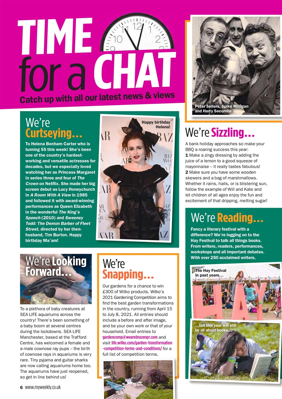 My Weekly Preview Pages