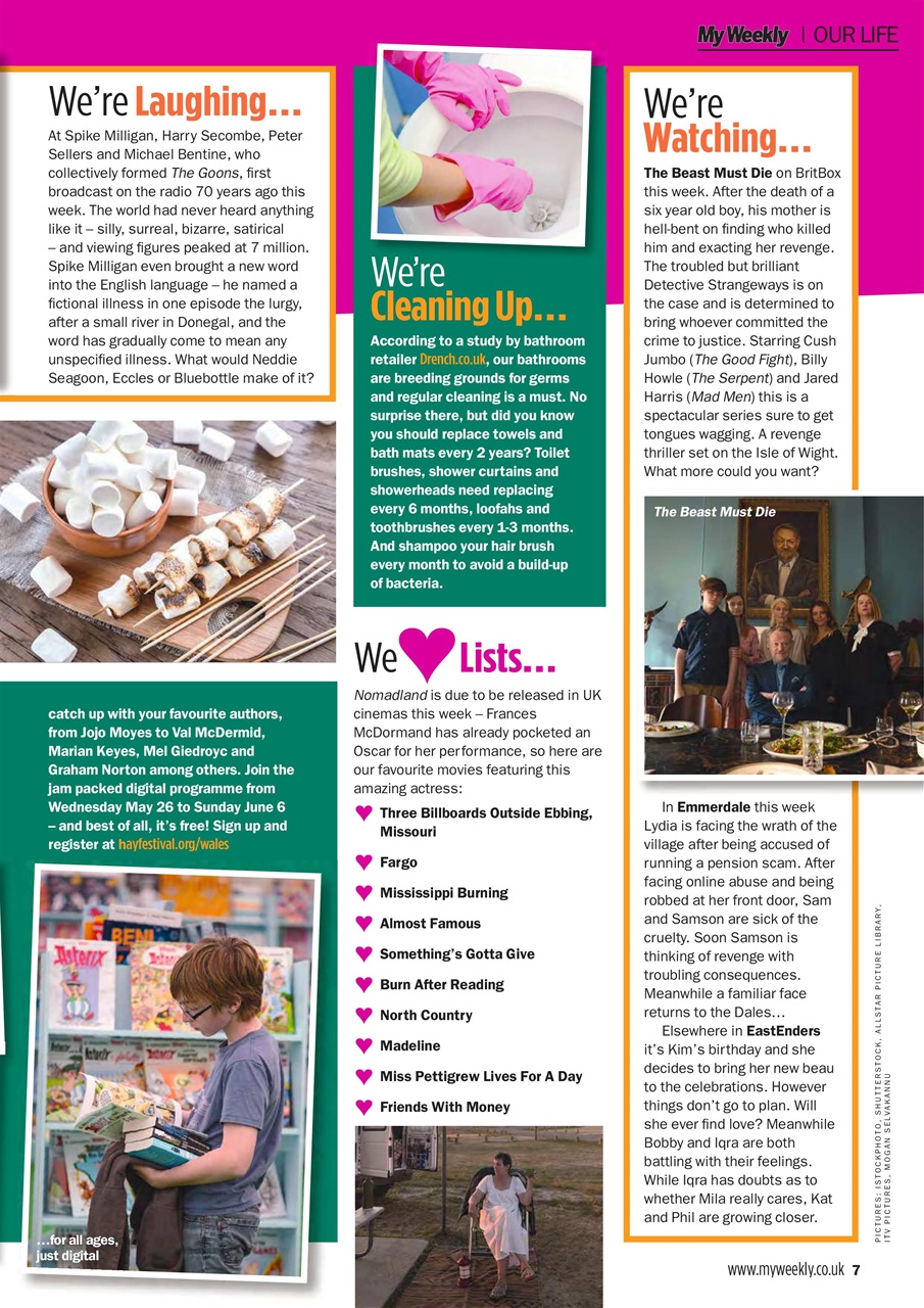 My Weekly Preview Pages