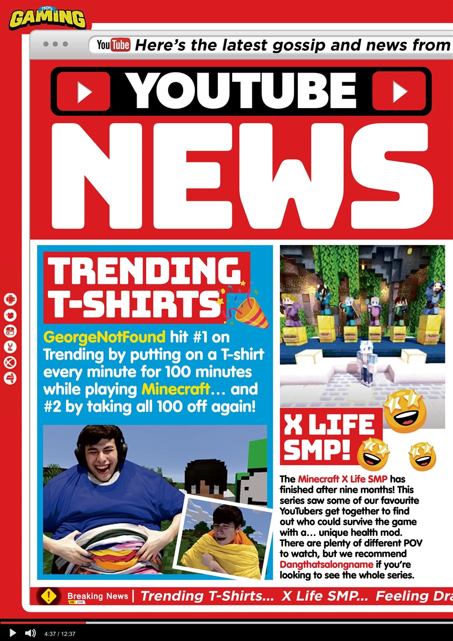 110% Gaming Preview Pages