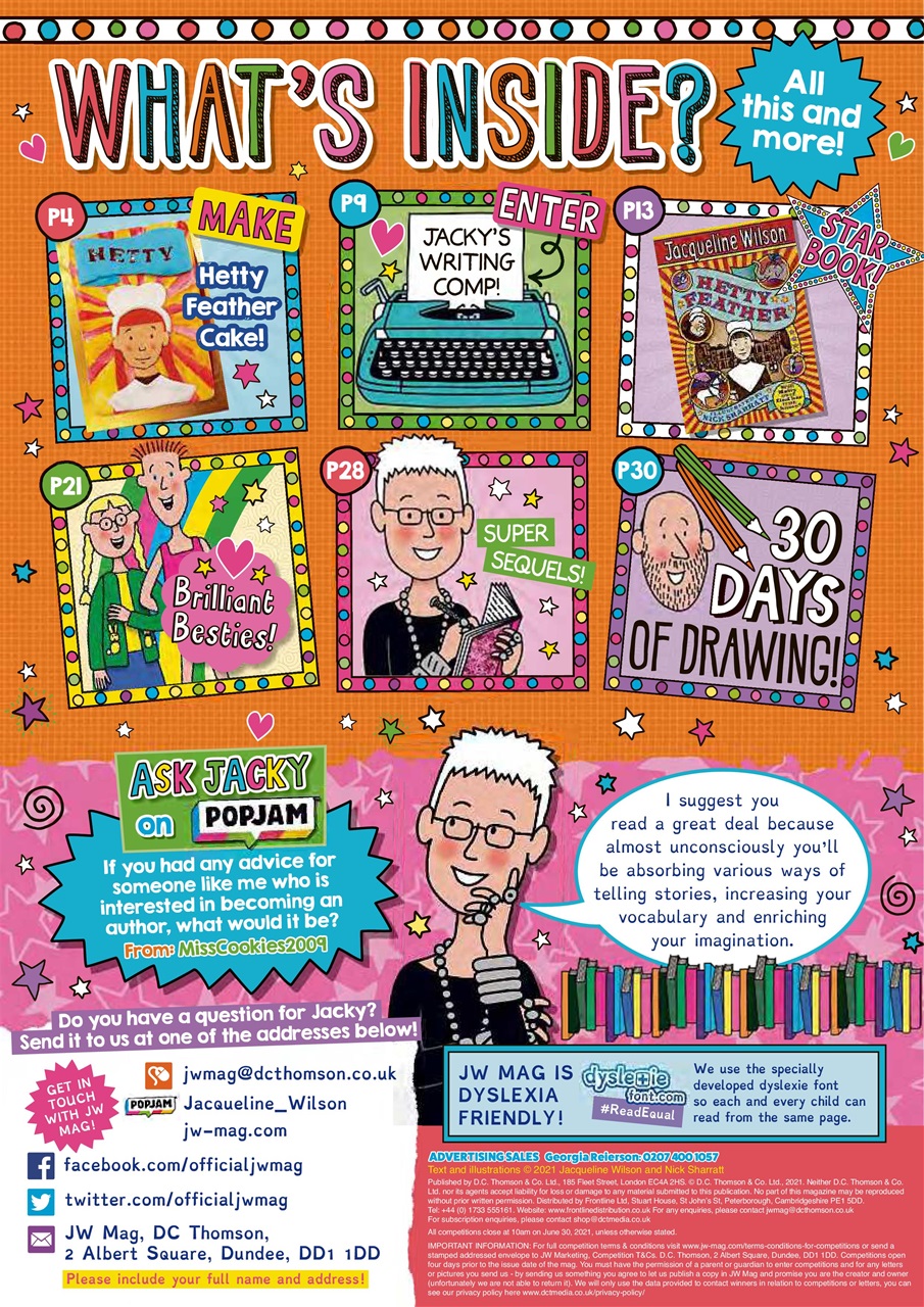 Jacqueline Wilson Preview Pages