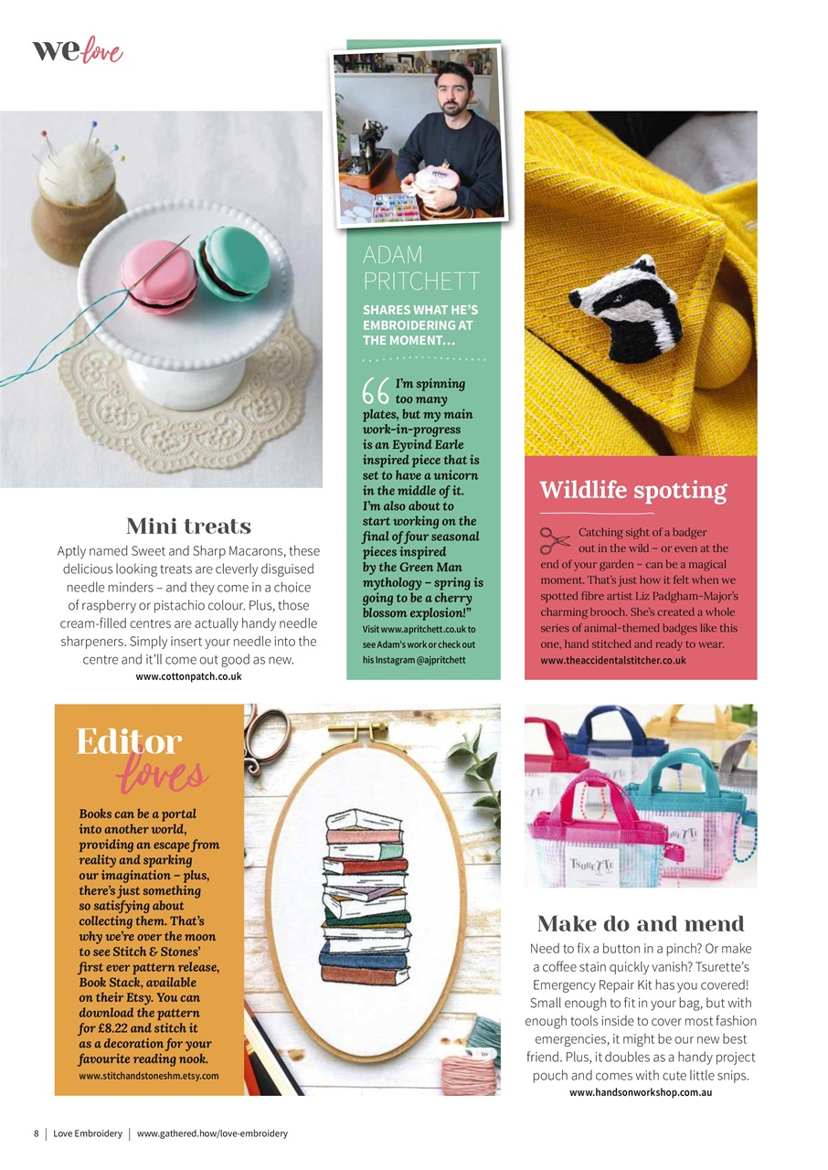 Love Embroidery Preview Pages