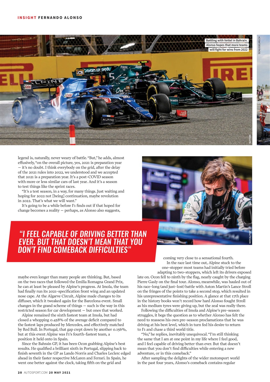 Autosport Preview Pages