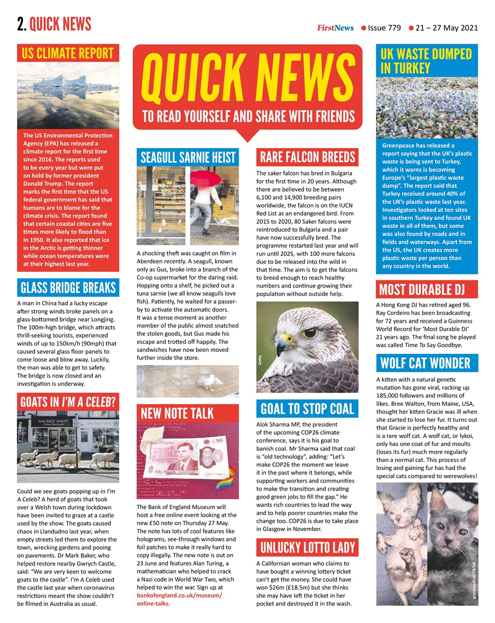 First News Preview Pages