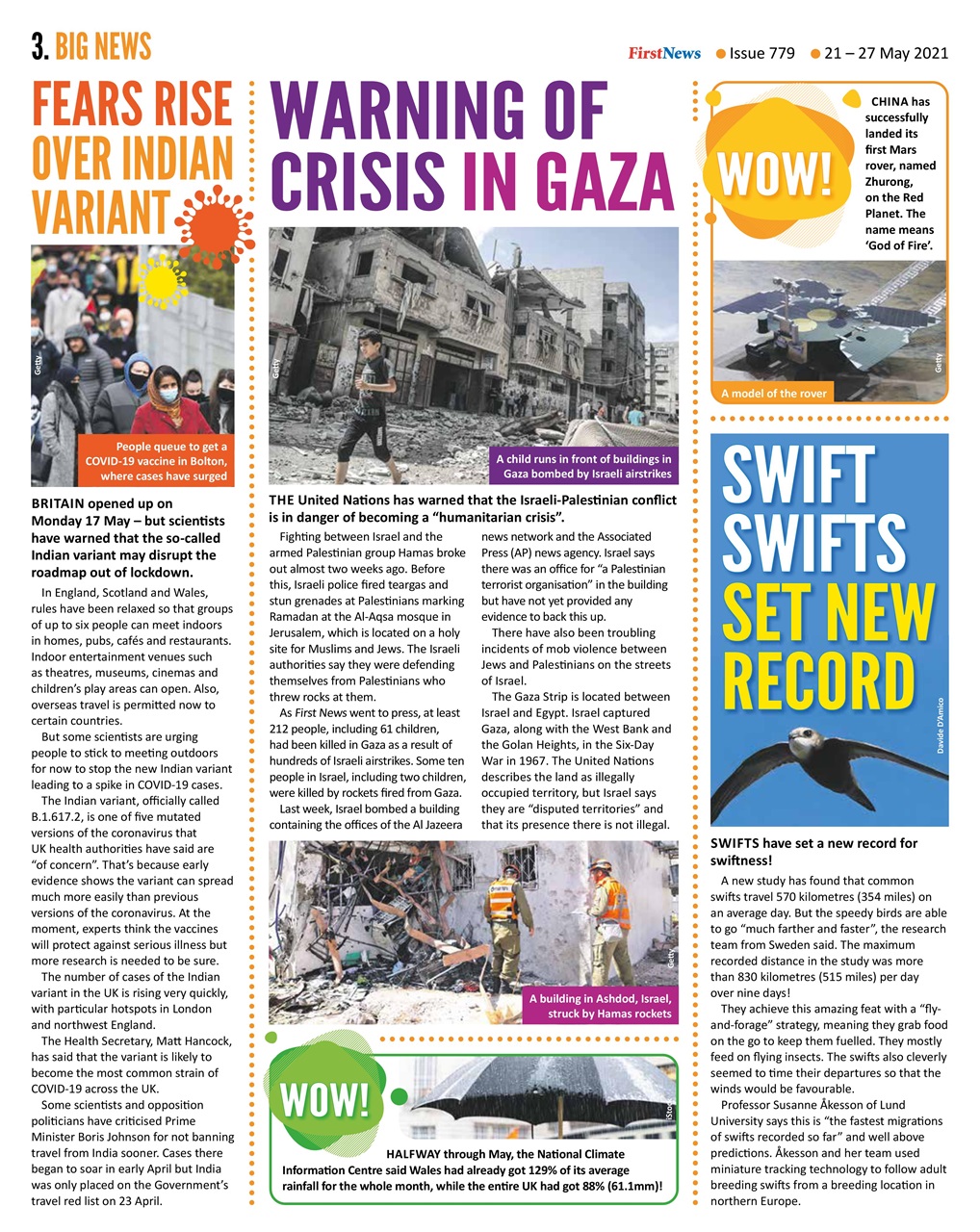 First News Preview Pages