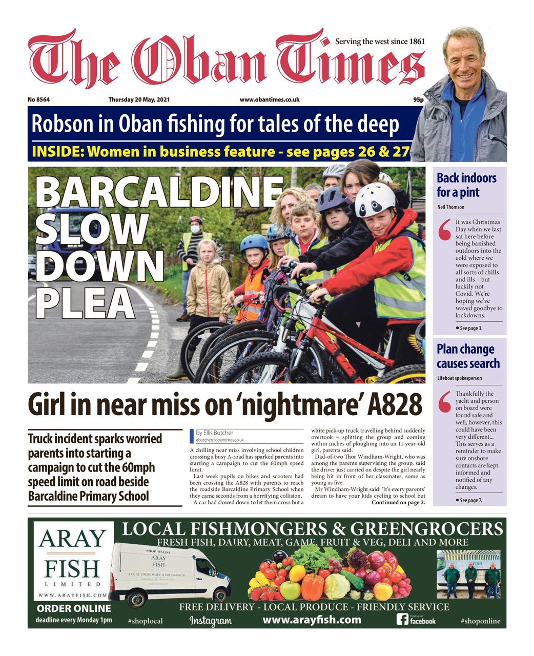 The Oban Times & Lochaber Times Preview Pages