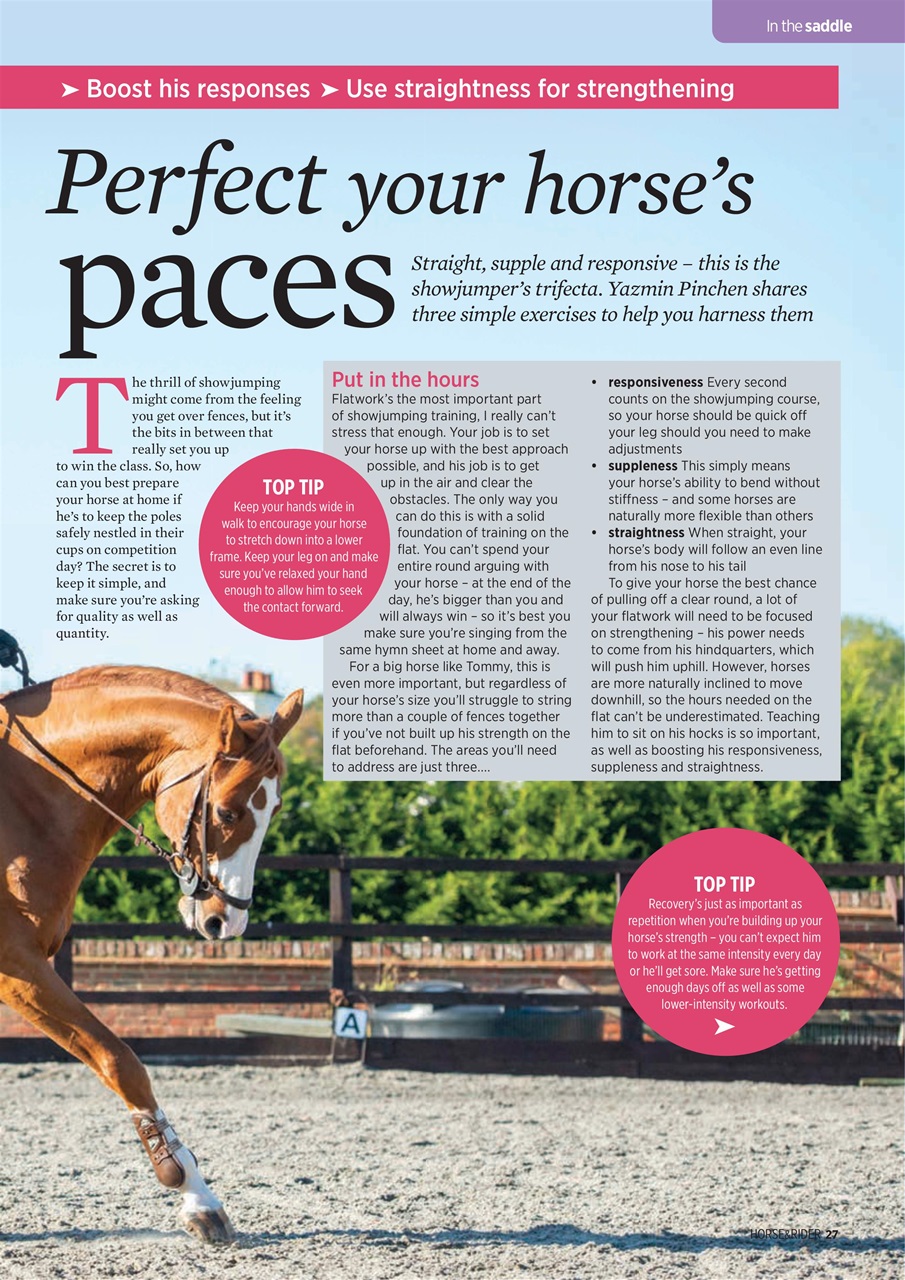 Horse&Rider Magazine - UK equestrian magazine for Horse and Rider Preview Pages