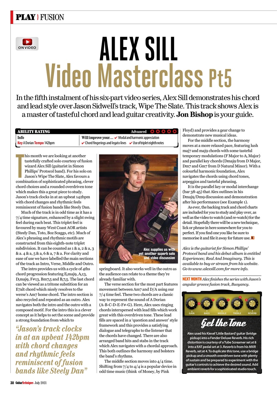 Guitar Techniques Preview Pages