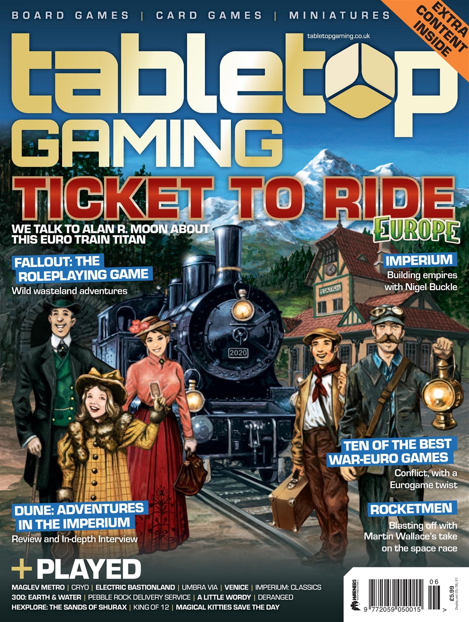 Tabletop Gaming Preview Pages