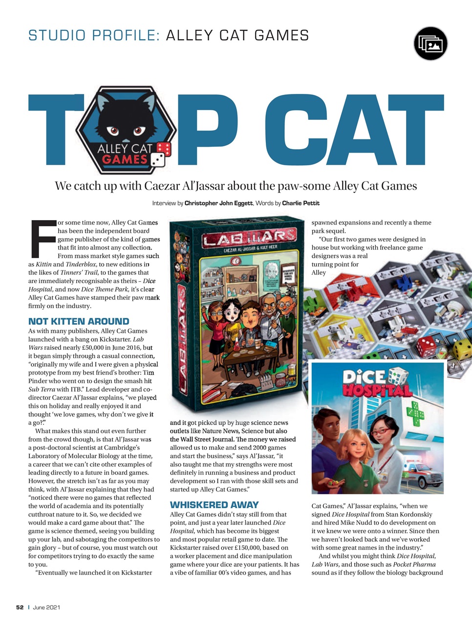 Tabletop Gaming Preview Pages