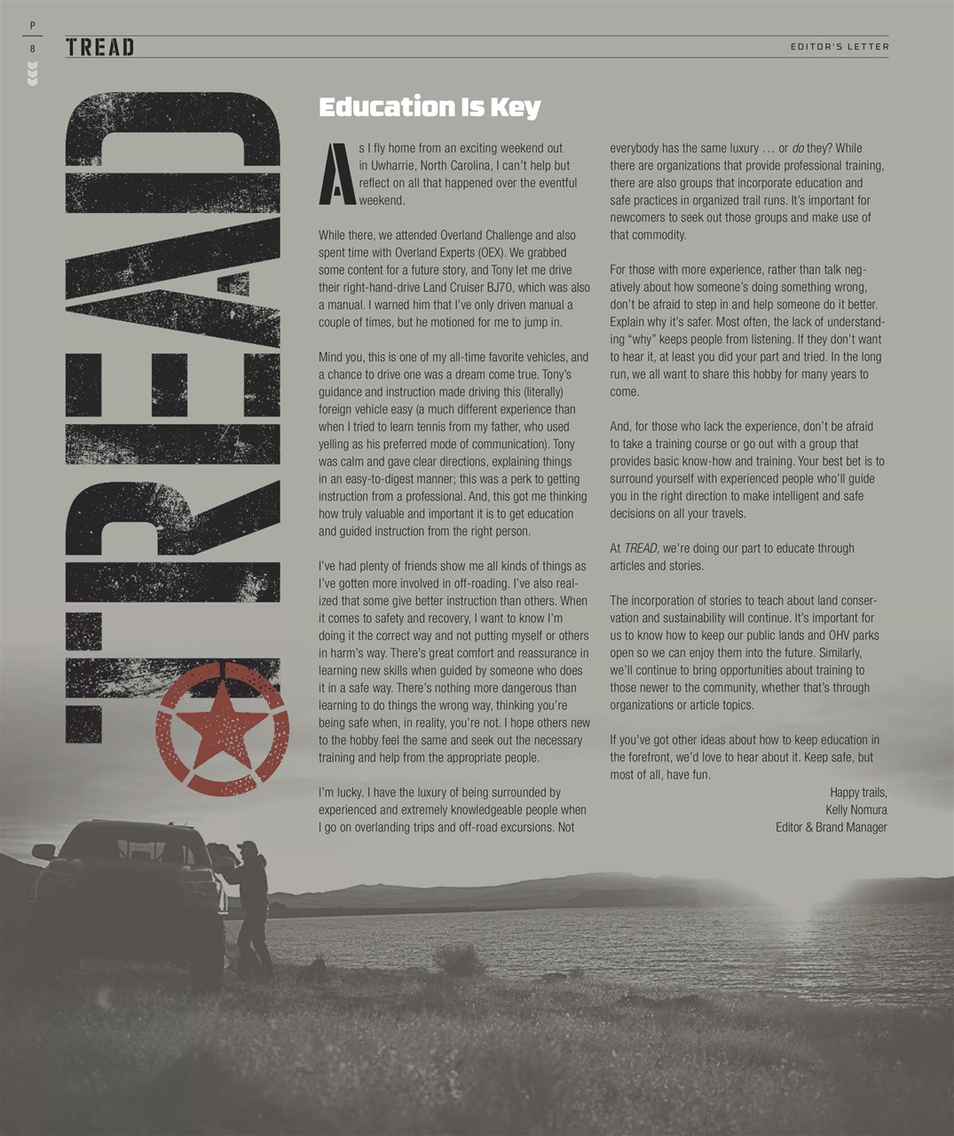 Tread Preview Pages