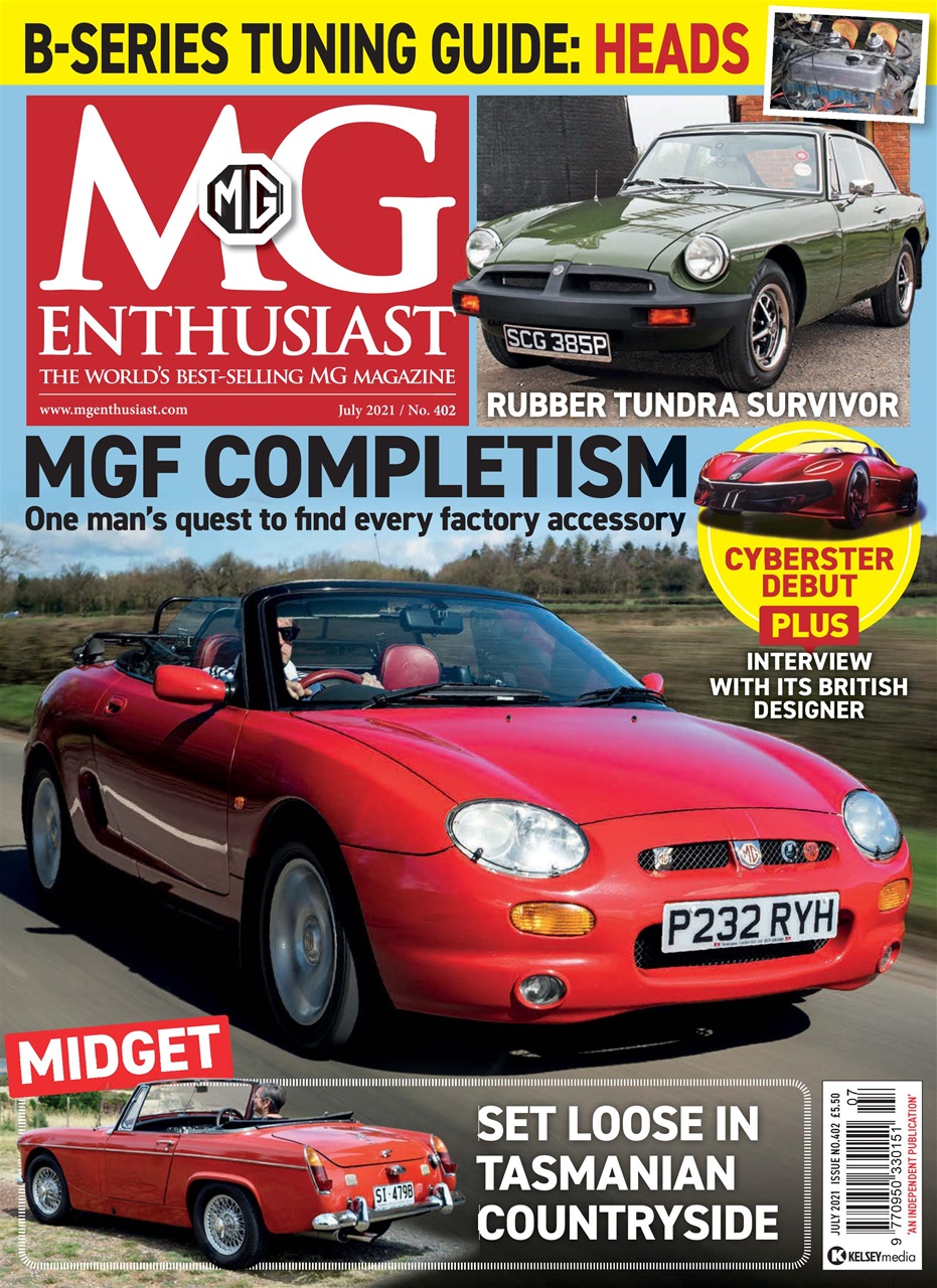 MG Enthusiast Preview Pages