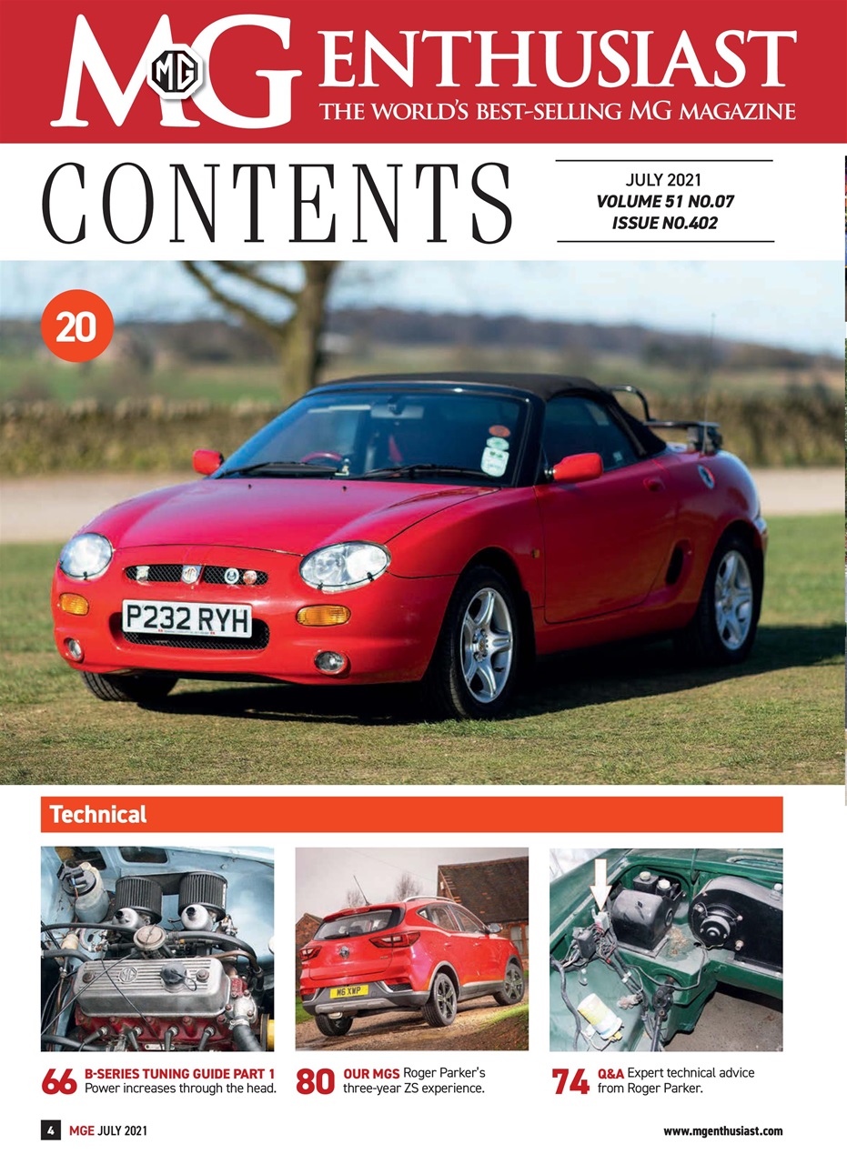 MG Enthusiast Preview Pages